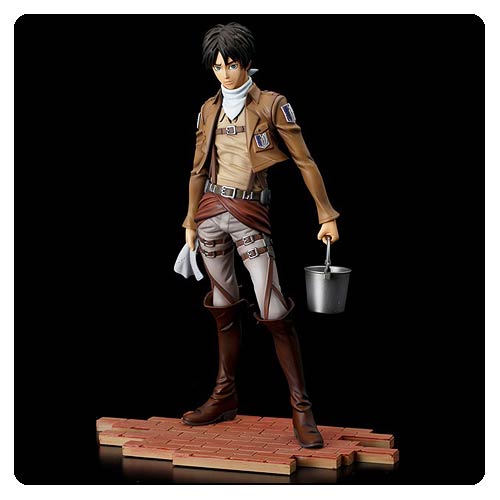 Attack on Titan Eren Yeager Cleaning Version Brave-Act 1:8 Scale Statue